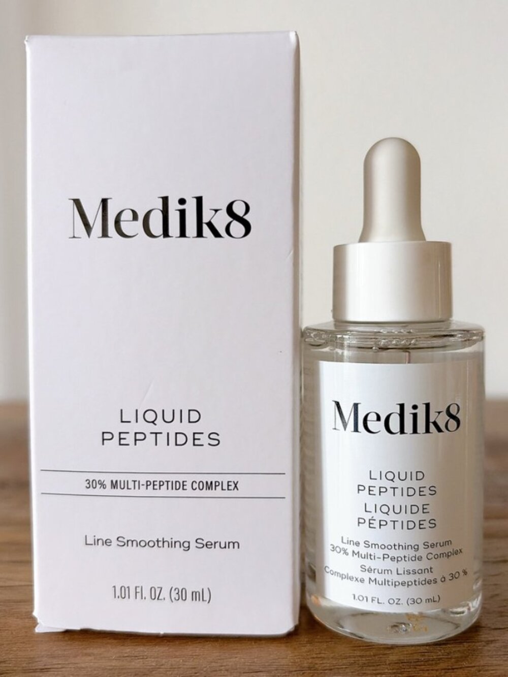 Medik8 Liquid Peptides Serum With Copper Peptides - Line Smoothing Serum